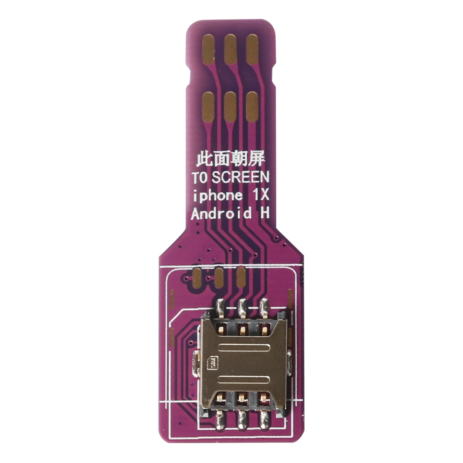 Kaartsleuf, SIM-kaartadapter, kaartlezer (voor Apple 5678X-telefoons), Mini IM Nano-simkaart, kaartlezer voor meerdere kaarten, grote capaciteit