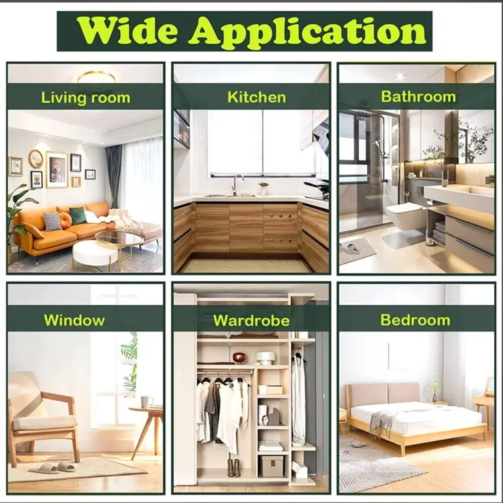 Home Decor Soft Line Ceiling Strip Self Adhesive TPE Molding Edge DIY Wall Corner Beauty Seam Kitchen Bathroom Window