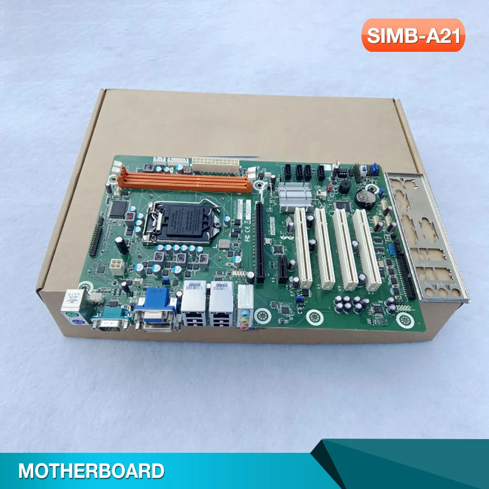 SIMB-A21-8VG00A1E Industrial Control Motherboard H61 Support I3/I5/I7 For Advantech SIMB-A21 REV 1.0