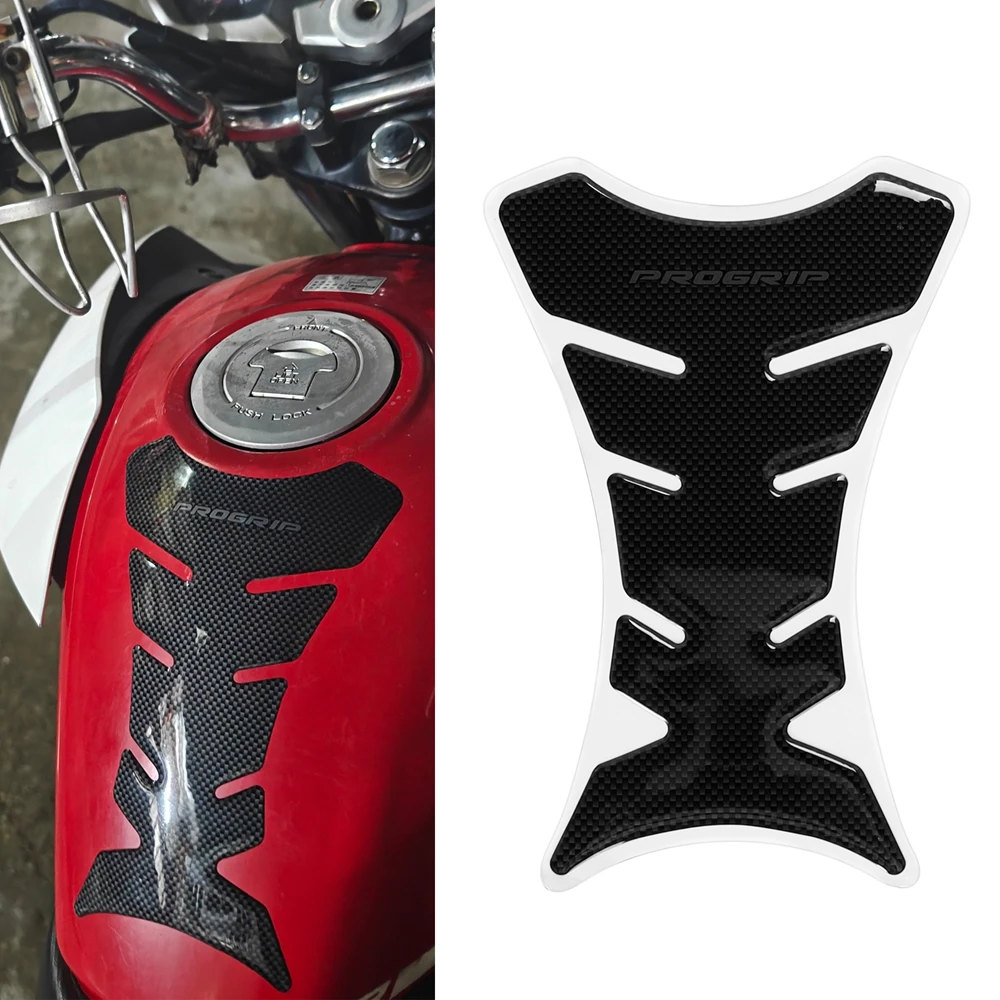 

3D-наклейки из углеродного волокна в форме рыбьей кости для защиты бензобака мотоцикла, универсальные наклейки-протекторы для мотоциклов.