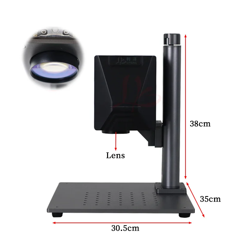 Mobile Control Fiber Laser Marking Machine 20W for Jewelry Metal Engraving Cutting 110x110mm Lens Computer Laser Marker 220V110V