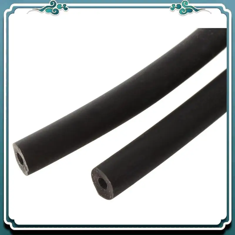 Reliable 3X Tubing Exercise Rubber Resistance Band Catapult Dub Slingshot Elastic, Black 2.5M