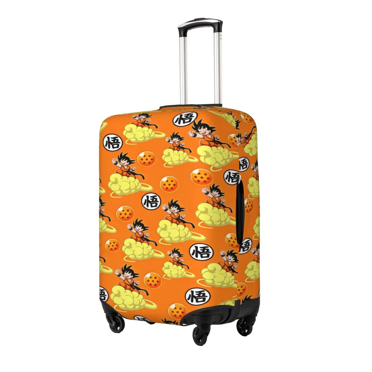 Dragons Balls Suitcase Cover Vacation Travel Practical Luggage Case Protector