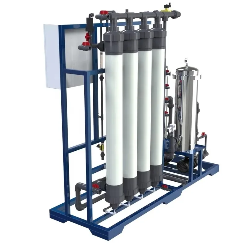 Ultrafiltration System Well Water Purification Drinking Water Treatment Machine UF Water Filtration Plant UF System