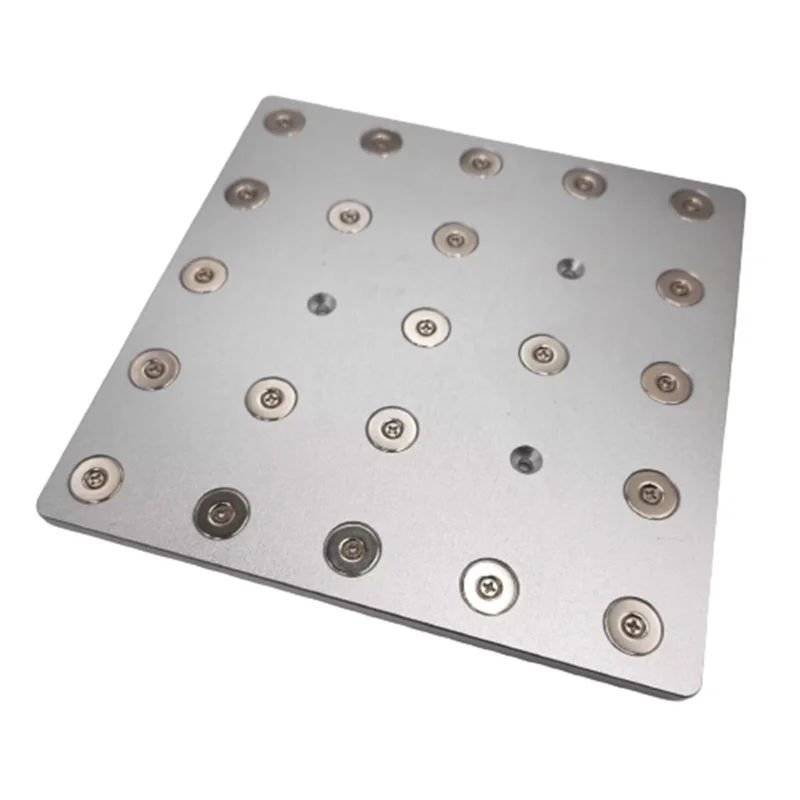 Funssor V-Minion 3D printer magbed MIC6 cast aluminum bed build plate 5mm thickness high temperature magnet bed - Image 3