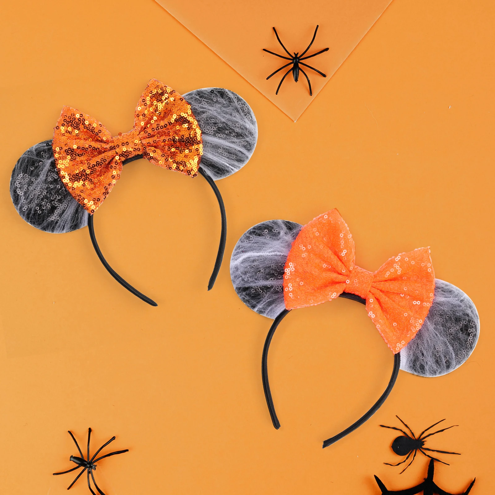 

1pc Disney Headband Simulation Spider Silk Creative Hair Hoop for Women's Girls Holiday Party Photography Hair Accessories Gifts