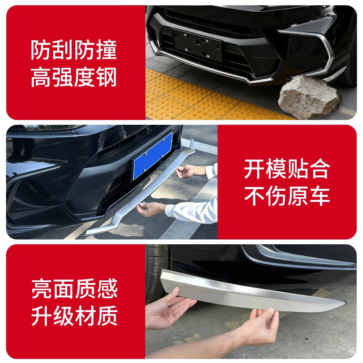 Stainless Steel Fog Light Cover for Honda CR-V Breeze 2023-2025 Front Bumper Fog Lamp Frame Trim Bezel Protector