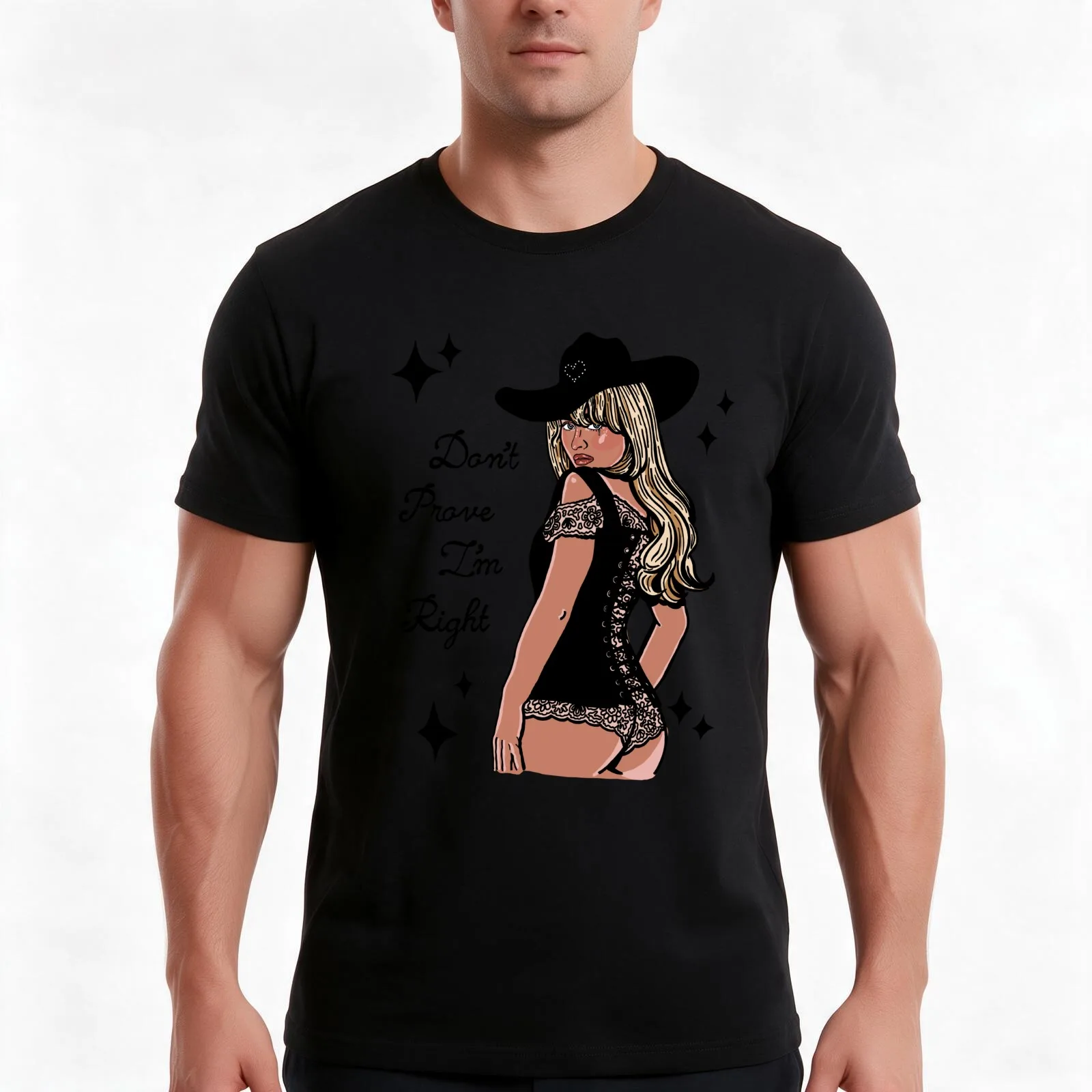 Don’t Prove I’m Right T-Shirt Summer Casual Cotton Tee Oversized Streetwear Tops Vintage Graphic Print Unisex Men Women