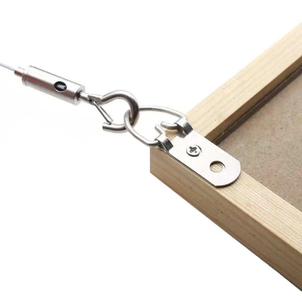 New Stainless Steel Wire Rope Adjustable With Locking Retractable Fastening Hanging Rope