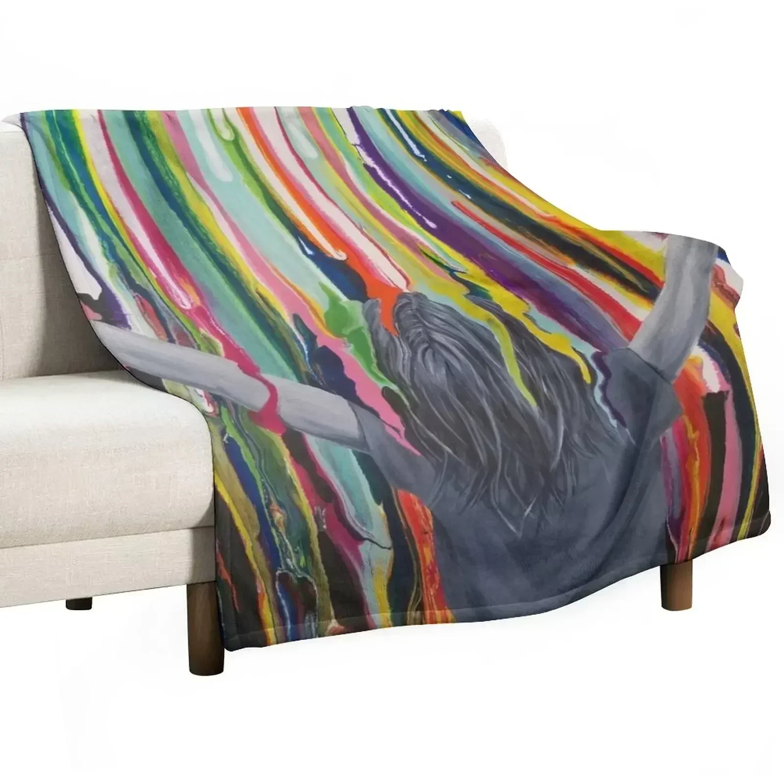Look Up Child Throw Blanket Sofa warm winter Thermals For Travel Plush Luxury Designer Fashion Sofas Blankets