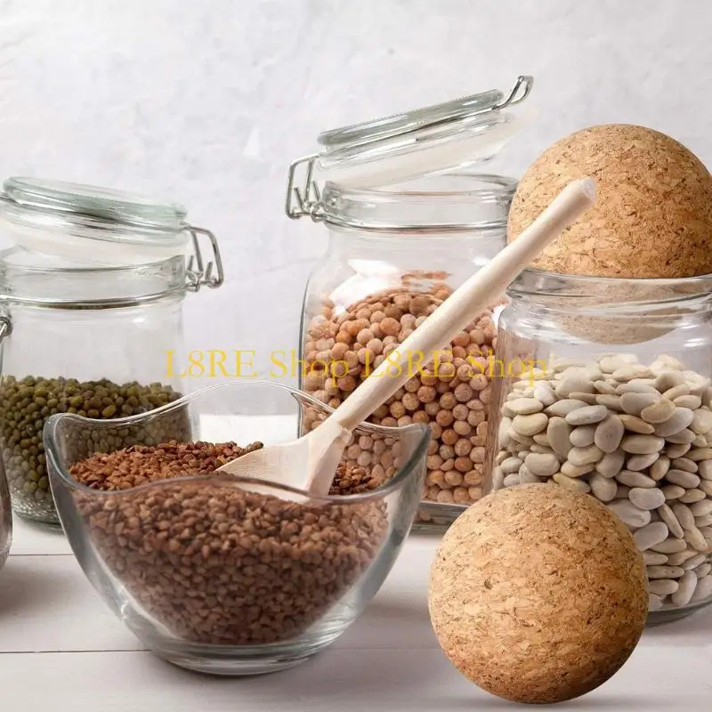 L8RE 2 pezzi in legno Stoppers sughero densità Conveniente per le bottiglie vino