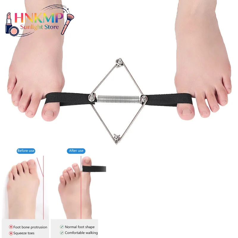Toe Corrector Toe Straightening Splint Brace Toe Fracture Fixator Adjuster For Broken Crooked Bent Toes Foot Correction Support