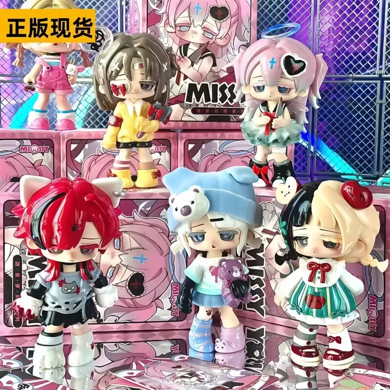 

New Genuine Missy Sweet Mourning Lolita Series Blind Box Action Figure Toy Desk Decor Toy Surprise Gift Toy Kawaii Anime Figures