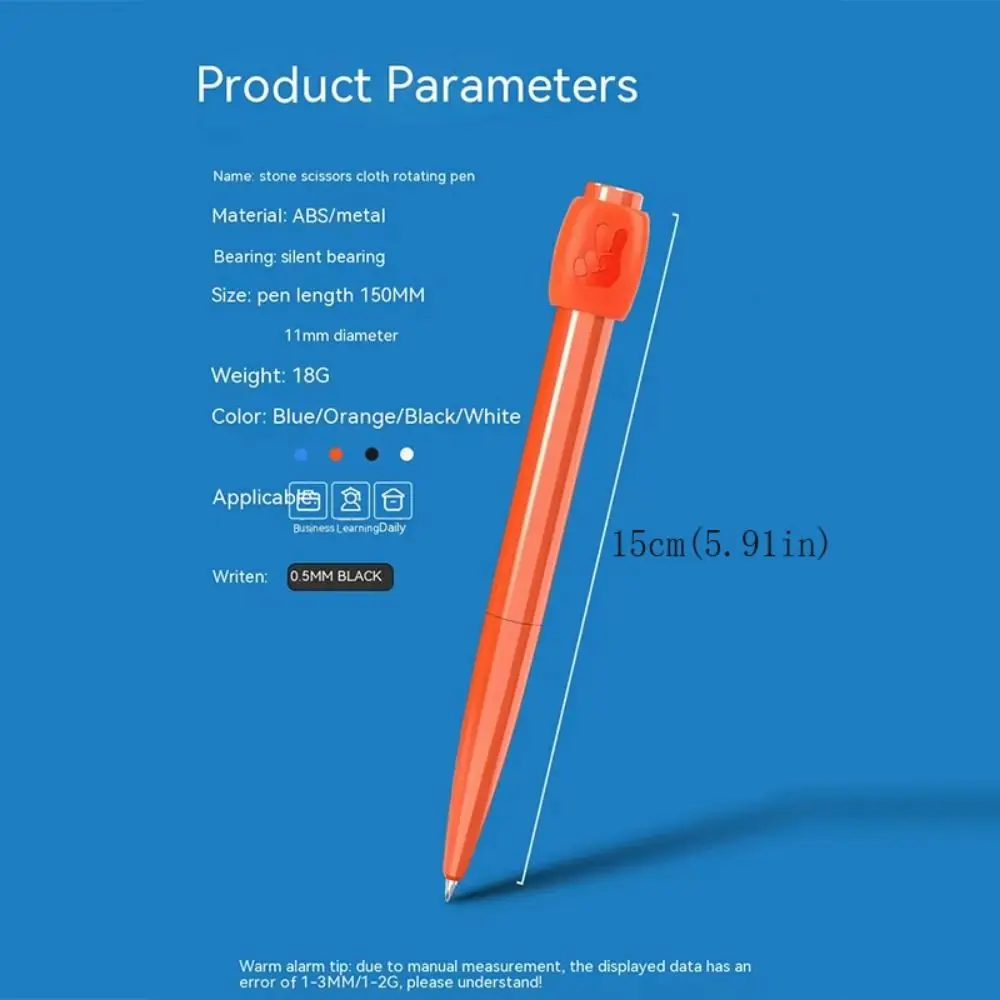 Cute Press Tiny Gel Pens Set Retractable Sign Pen Student Writing Pen 0.5mm Ballpoint Spinning Pen Gel Pen School Home