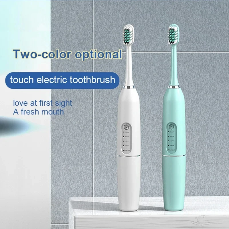 

Electric Toothbrush Adult Ultrasonic Teeth Cleaning Teeth Cleaner Wireless Charging Tooth Stone Remover Five Spee Adjustment USB