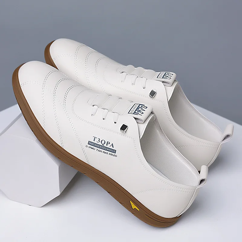 Men's Dress Shoes 2026 Casual Shoes for Men's Breathable Little White Shoes Soft Sole Soft Face Wear Resistant Sports Shoes