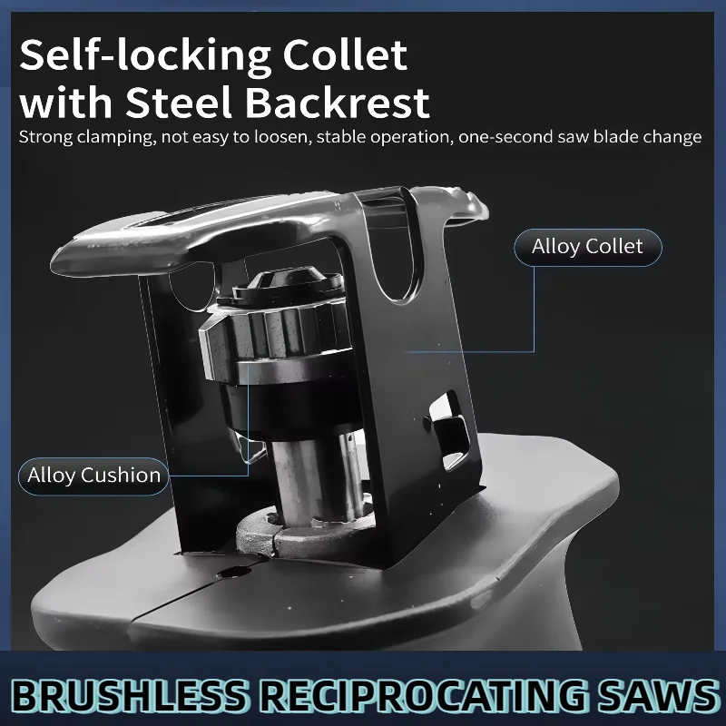 Makita brushless high-power lithium battery portable reciprocating saw electric tool small electric handheld horse knife saw