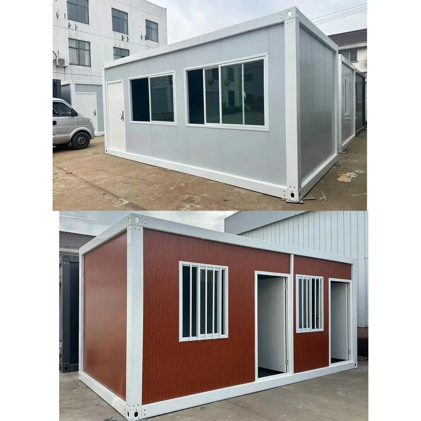 Container mobile house residential office shop integrated house color steel simple disassembly assembly movable