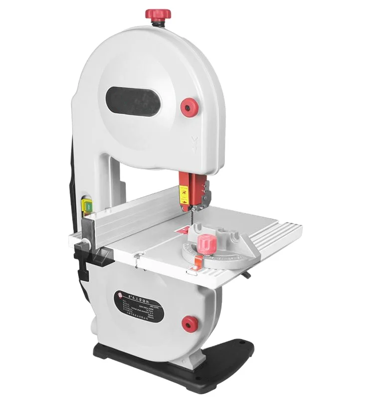 Small Household Woodworking 8 Inch Vertical Pure Copper Motor Band Saw Metal Cutting Band Saw Machine