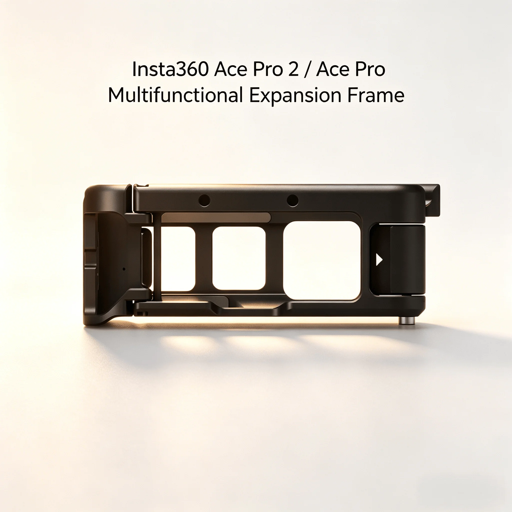 

Horizontal Vertical Shooting Bracket, For Insta360 Ace Pro 2, Ace Pro, Metal Expansion Cage with Dual Cold Shoe Interface