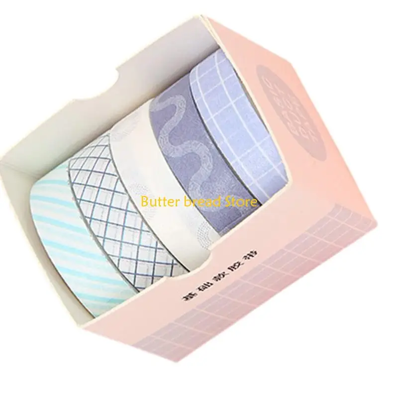 W89C Decorative Tape Scrapbooking Decoration Tape Craft Supplies para embalagem diário