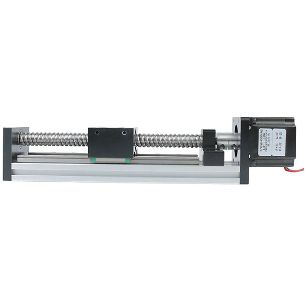 Imagem -04 - Guia Linear Trilho Ballscrew Sfu1204 1605 Mgn c7 com Nema23 Stepper Motor para Faça Você Mesmo Cnc Router Peças x y z Estágio Linear Gx80