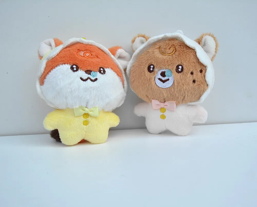 New DREAM 10cm Kpop Idol Soft Plush Keychain Jisung Chenle Renjun Cute Doll Fan Gift Bag Pendant Collection Keyring - view 3