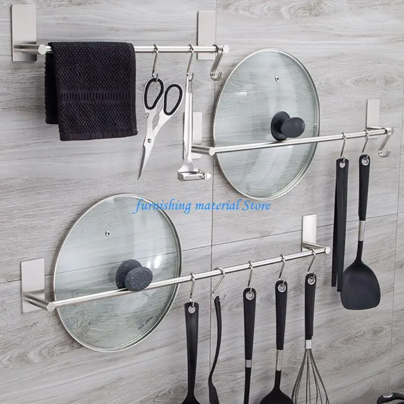 

Y5GD стеллаж для хранения из нержавеющей стали, настенный держатель для полотенец, вешалка для дома, ванной, кухни, для