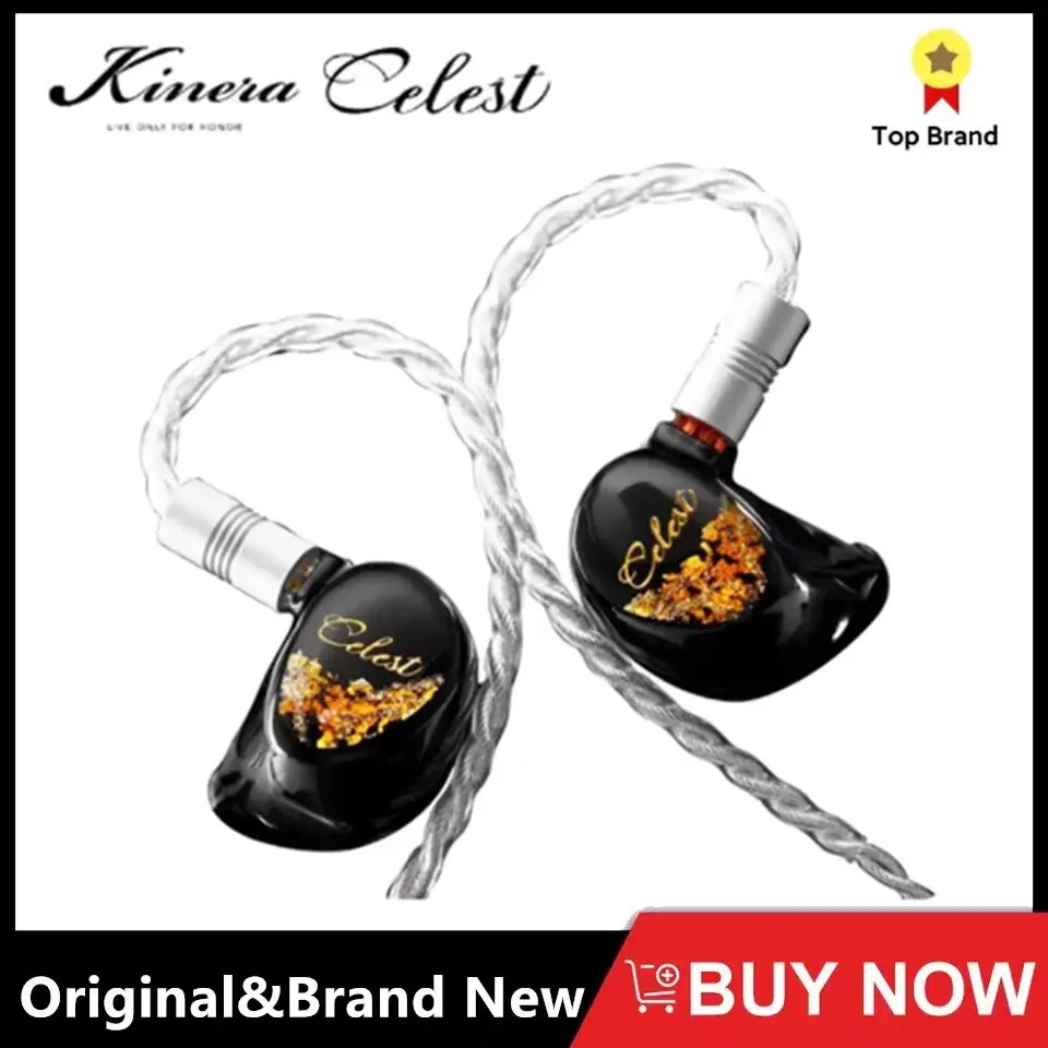 

Kinera Celest Plutus Beast 1BC+1BA+1SPD™ In-Ear Monitors Earphones Wired Bone Conduction Hybrid Driver IEMs with HiFi 2Pin Cable