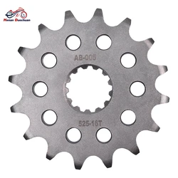 525-16T 20 Chromium Manganese Forged Carbonized Front Sprocket for Triumph 660 675 Daytona 765 Street Triple 800 850 900 Tiger