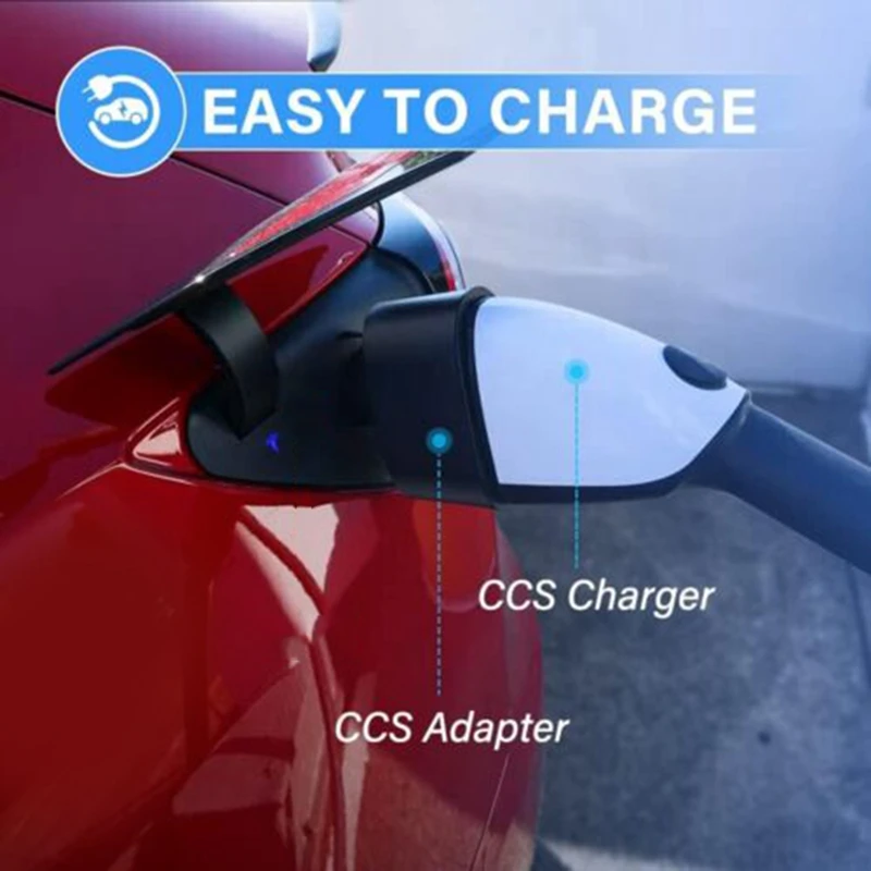 American Standard DC Fast Charge CCS Adapter For Tesla Model 3 Model Y Model X Model S