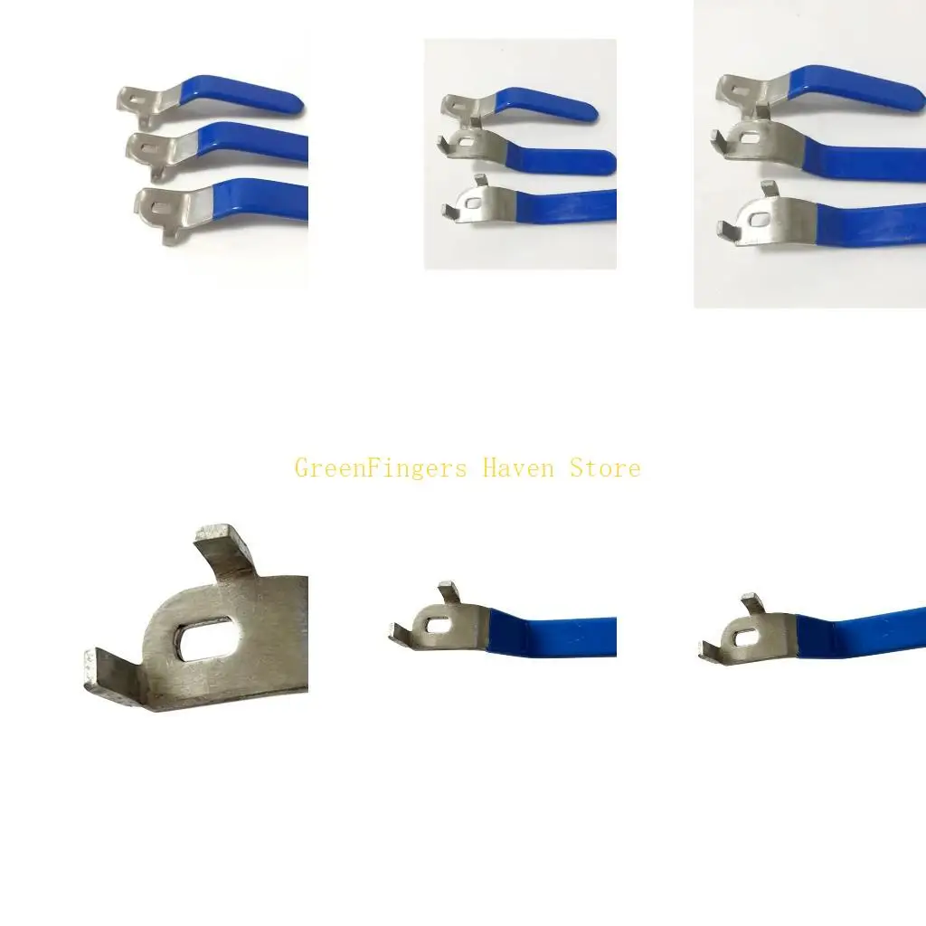 F68D Heating Service Ball Valves Handle Replacement with Stainless Steel and Grip Coat