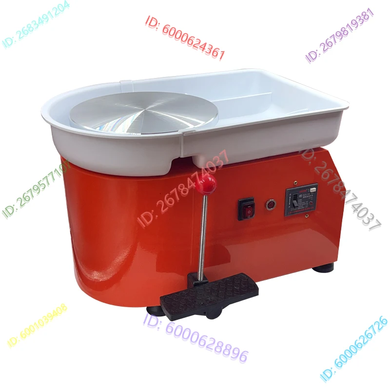 آلة رسم السيراميك آلة السيراميك لتعليم الأطفال المعدات الكهربائية المنزلية آلة سحب الجنين على الطاولة الدوارة #3