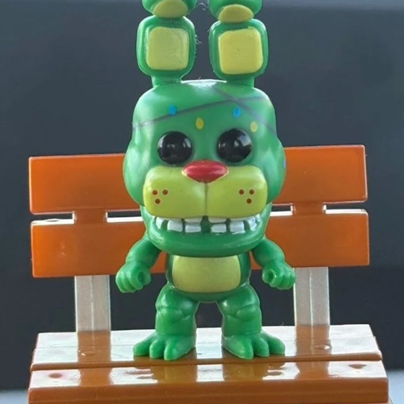 Cinco Noites At Freddys Série Figura Figuras de Brinquedo de Ação Springtrap Decoração de Mesa Bonito Dos Desenhos Animados Meninos Meninas Crianças Presente de Aniversário