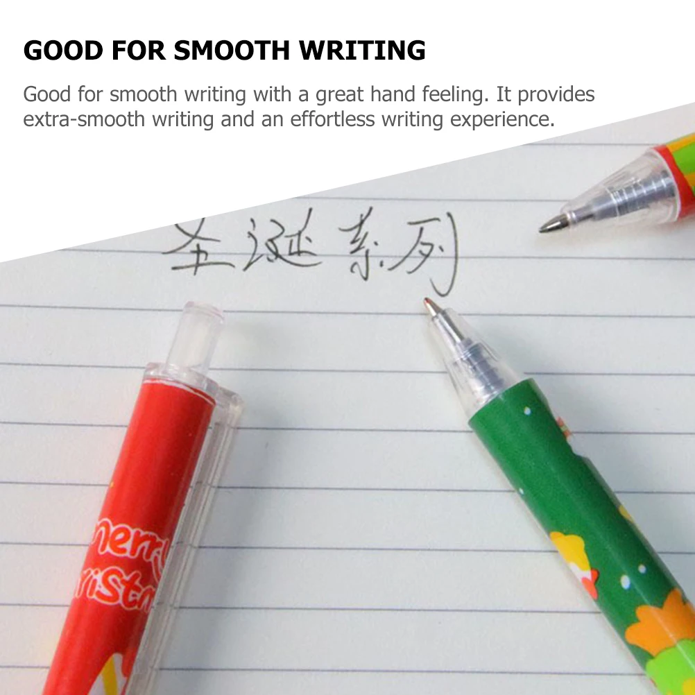 

20 Pcs Gel Pen Cute Cartoon Pens Writing Accessories Gift for Teens Plastic Children's Office