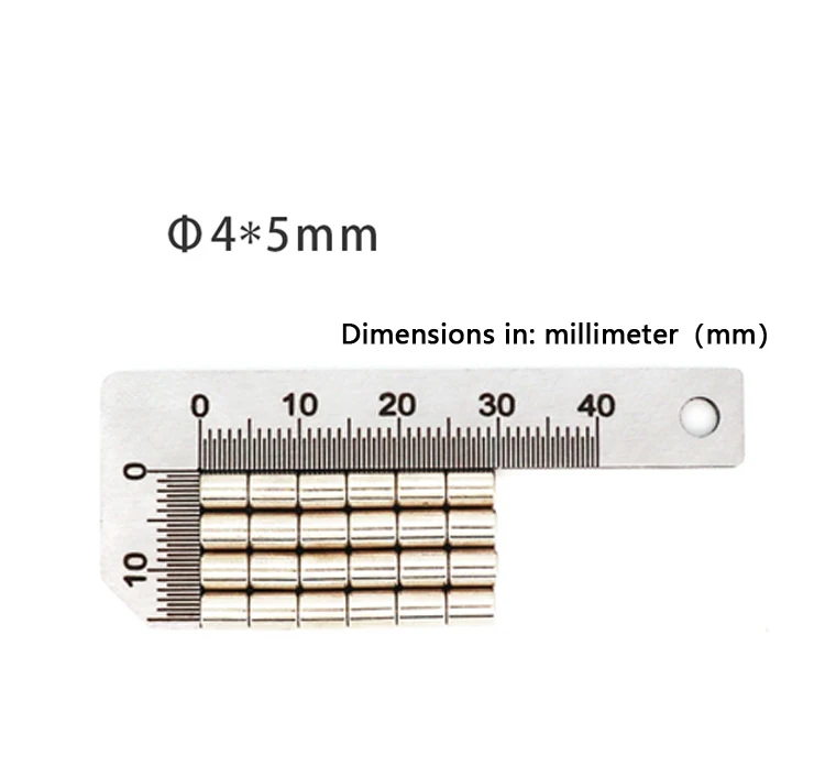 N40 Super Strong Magnet 4x1 4x2 4x3 4x4 4x5 4x6 4x8 4x10 mm Round Magnetic NdFeB Neodymium magnet Powerful Disc imanes