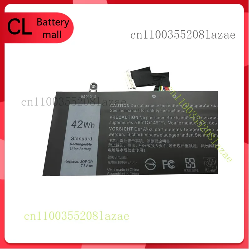

J0PGR Battery For Dell Latitude 12 5285 5290 2-in-1 Series JOPGR 0J0PGR FTH6F