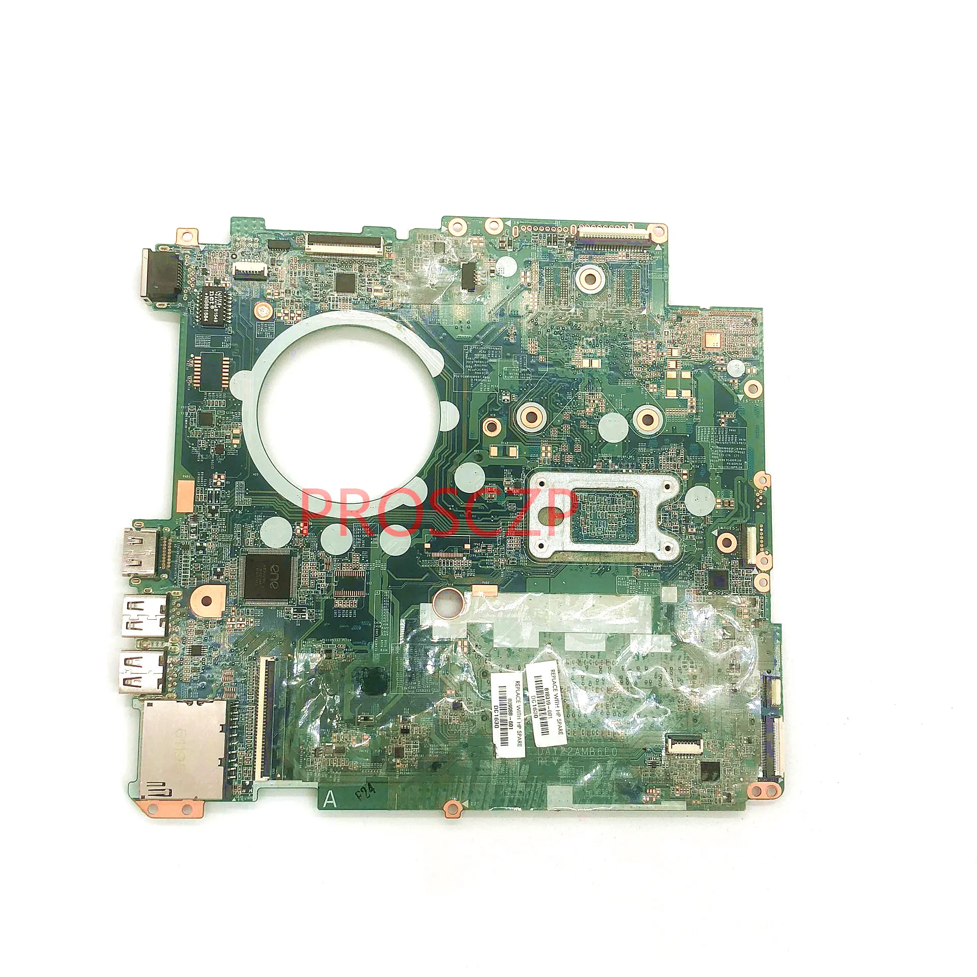 Placa base 809988 -601 809988 -001 810319 -001 para la placa base del ordenador portátil HP Pavilion 17-P DAY22AMB6E0 DDR3 W/E1-6010 CPU 100% prueba completa