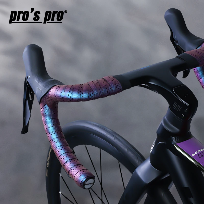 Road Bike Handlebar Tapes EVA+PU Soft Anti-Vibration Wrap Tape Durable Bar Anti-Slip Shock Absorption Grip Tape Cycling Parts