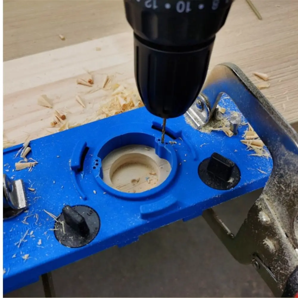 

35MM Size Concealed Cup Style Hinge Jig Cup Style Design Door Hole Template Boring Hole Drill Guide Face Frame Hole Punch