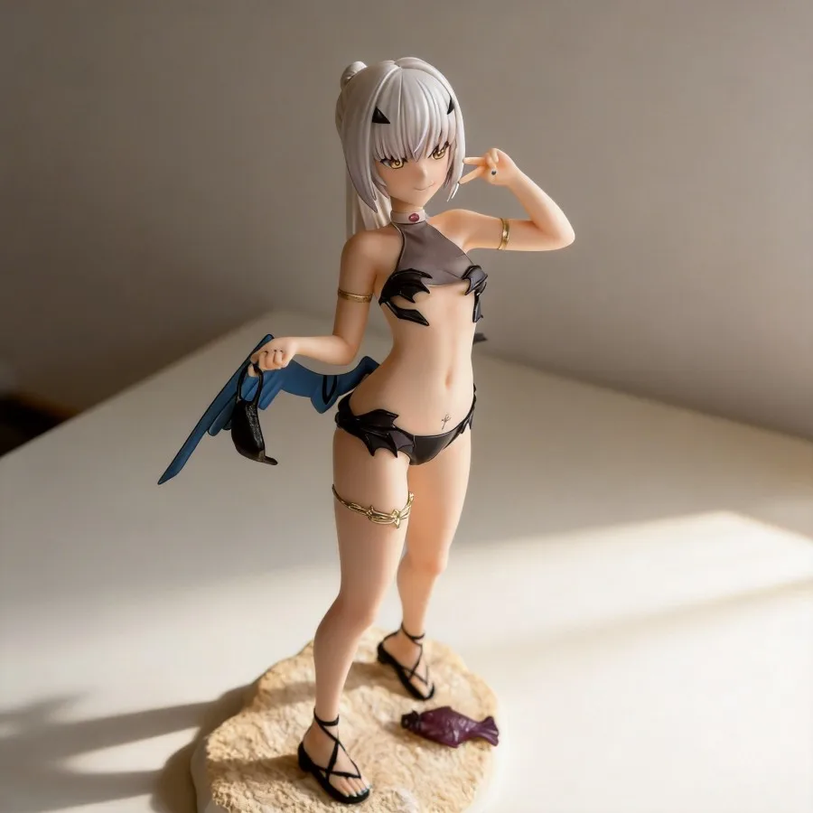 

Fate/Grand Order Fairy Knight Lancelot Swimsuit Ver.2 Anime Figure Model Collectible Decoration Ornament 22cm