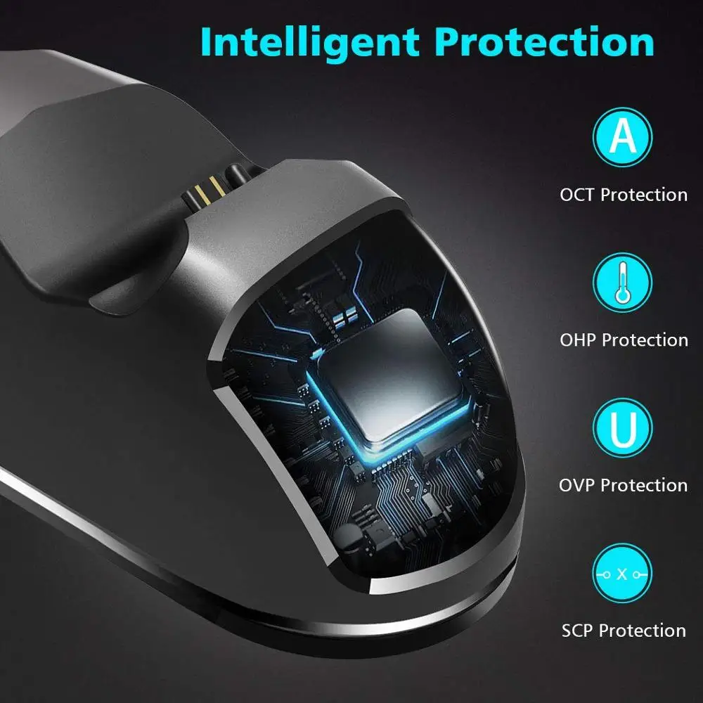 USB Fast Charging Dock StationสำหรับPS4 Controllerจอยสติ๊กJoypad Charger DualสำหรับPlaystation 4 PS4 Slim / PS4 pro