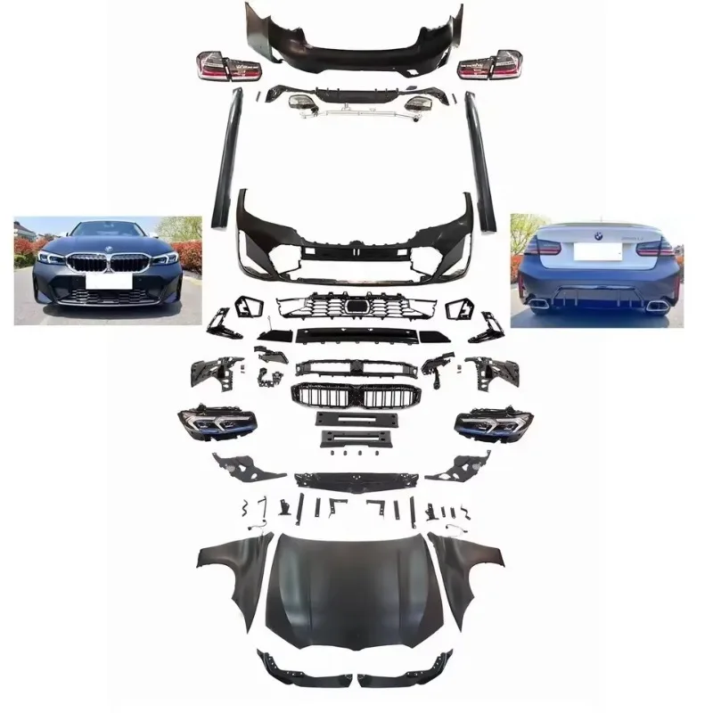 

Full Body Kit for BMW 3 Series 2013-2018 F30 Upgrade to G20 G28 2023 Mt Bodykit