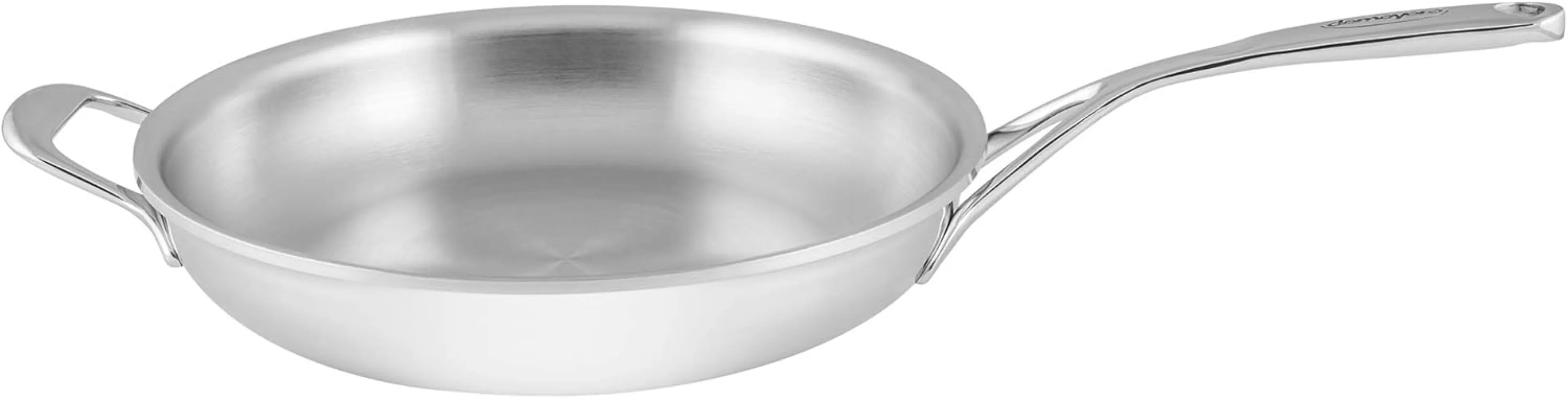 Demeyere Atlantis 7-Ply Stainless Steel Fry Pan with Helper Handle, 11