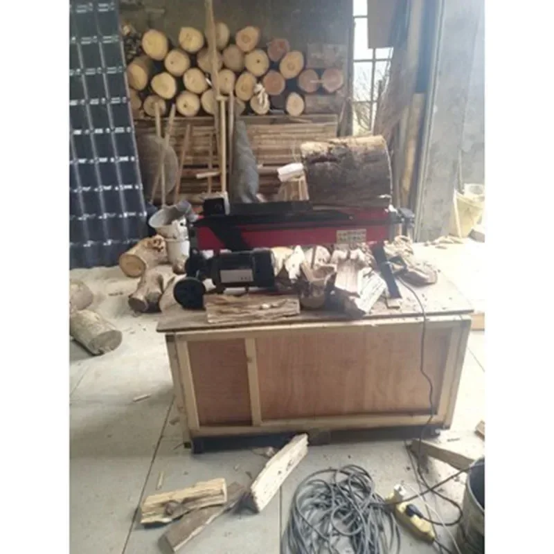 

Excellent Best Seller First Hot Sales Splitting Machine Hydraulic Logging Wood Cutting Machine HLS8T-52 Wood Splitting Machine W