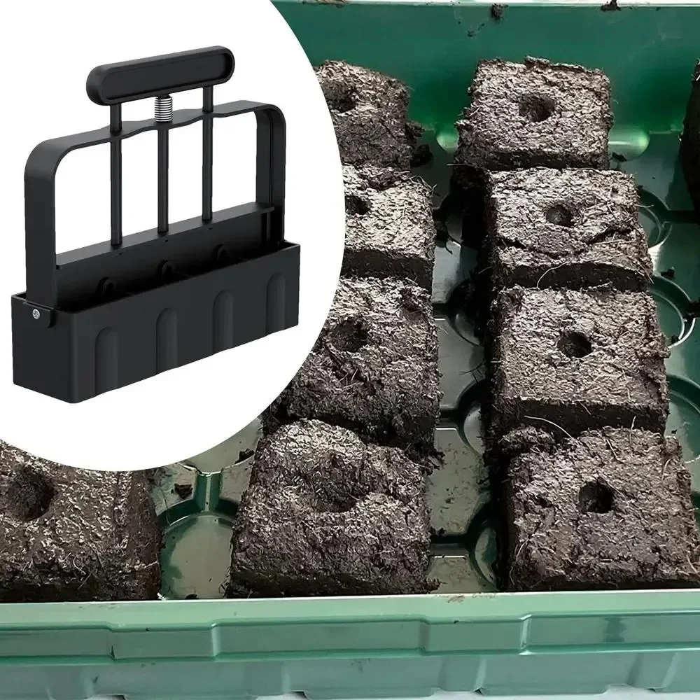 Soil Block Maker Manual Soil Block Maker Garden Garden Sowing Forest Farm Tools Root Soil Culture Container Making