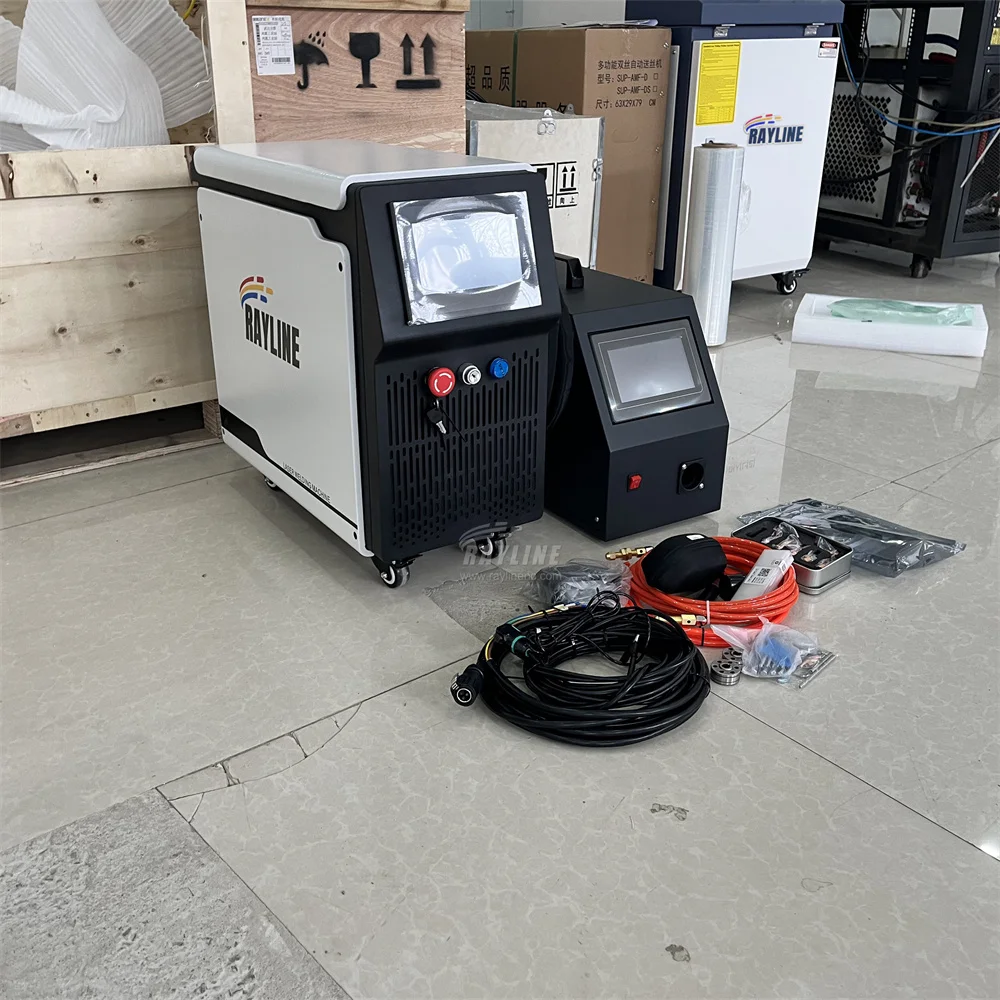 4-in-1 1000W/1500W/2000W Handheld Fiber Laser Welder Machine Air Cooling Easy to Operate for All Metals Aluminum 2-Year Warranty