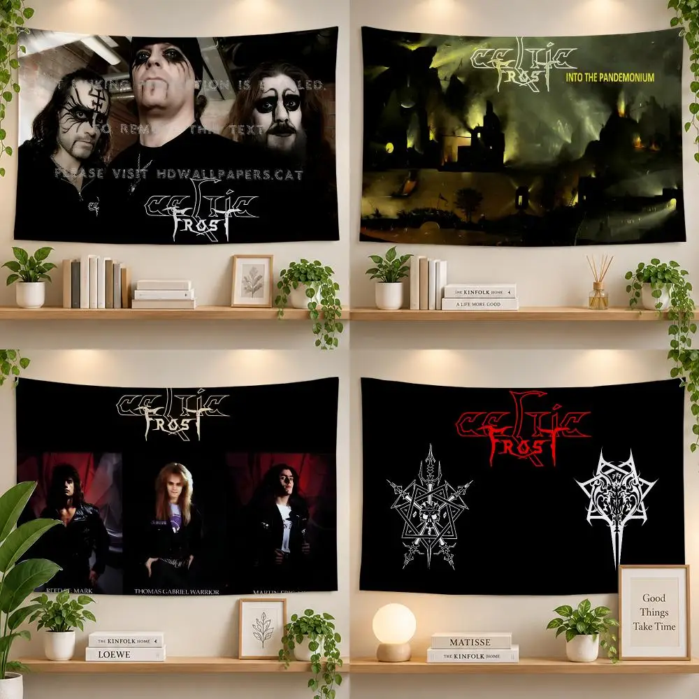 Band Celtic Frost Swiss Extreme Metal Flags Personalized Banner Flag Room Dorm Camping Picnic Garage Bar Outdoor Wall Decor