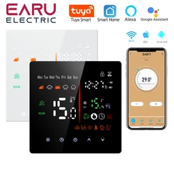 Tuya WiFi Smart Thermostat Electric Floor Heating TRV Water Gas Boiler Temperature Voice Remote Controller for Google Home Alexa