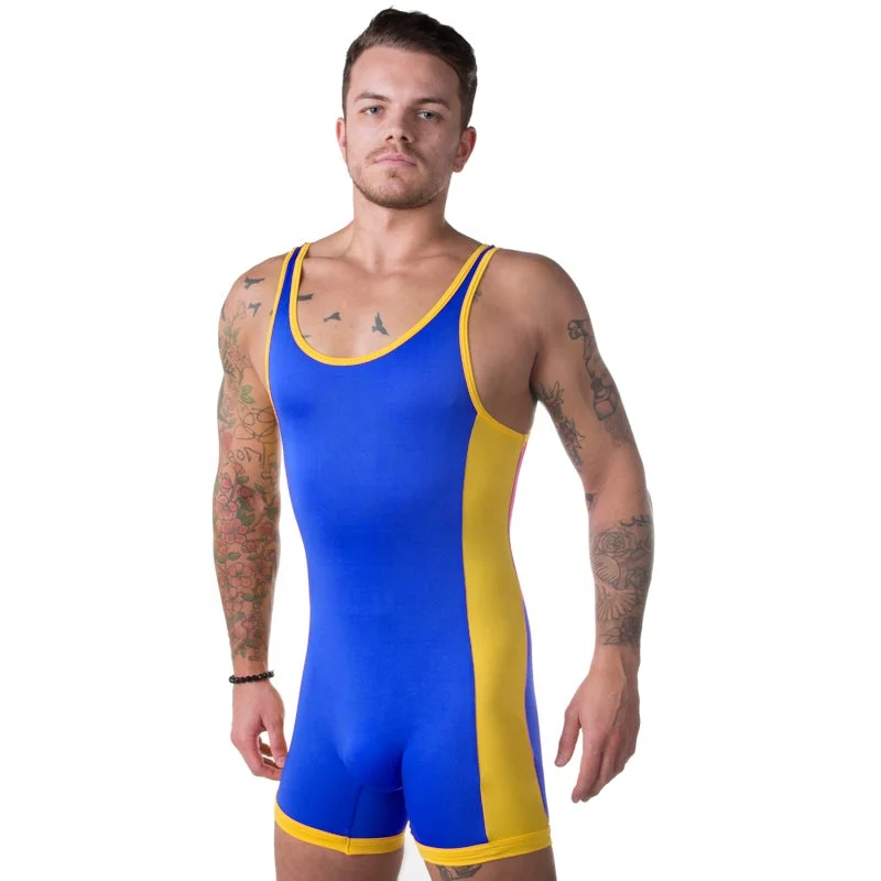 Mens Wrestling Singlets Sports Standard Singlet Good Quality Fighting Gears Wrestling Singlets